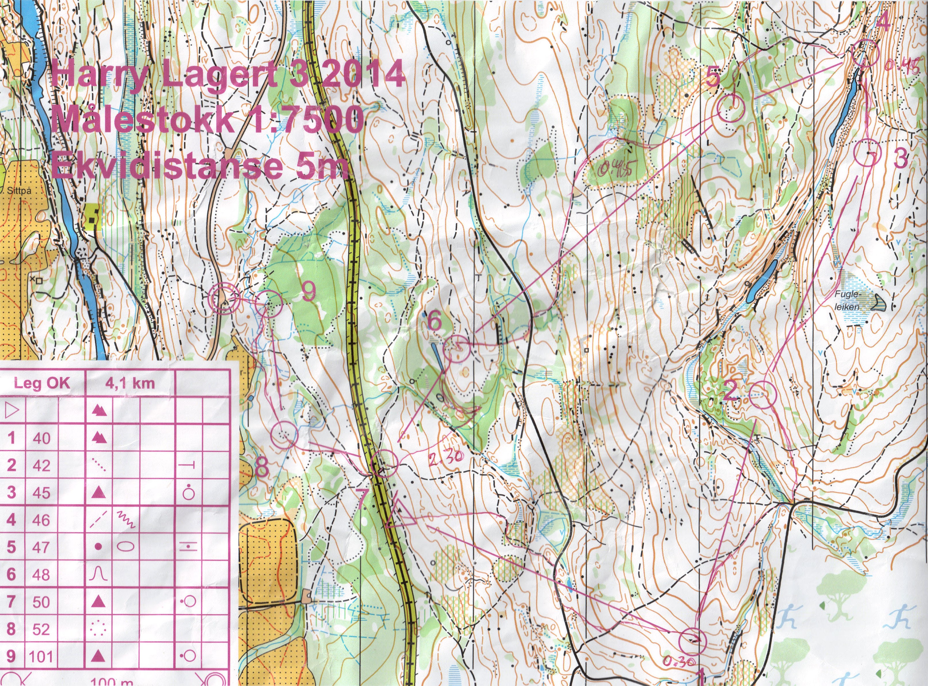 Harry Lagert løp 3, 2014 (15-10-2014)