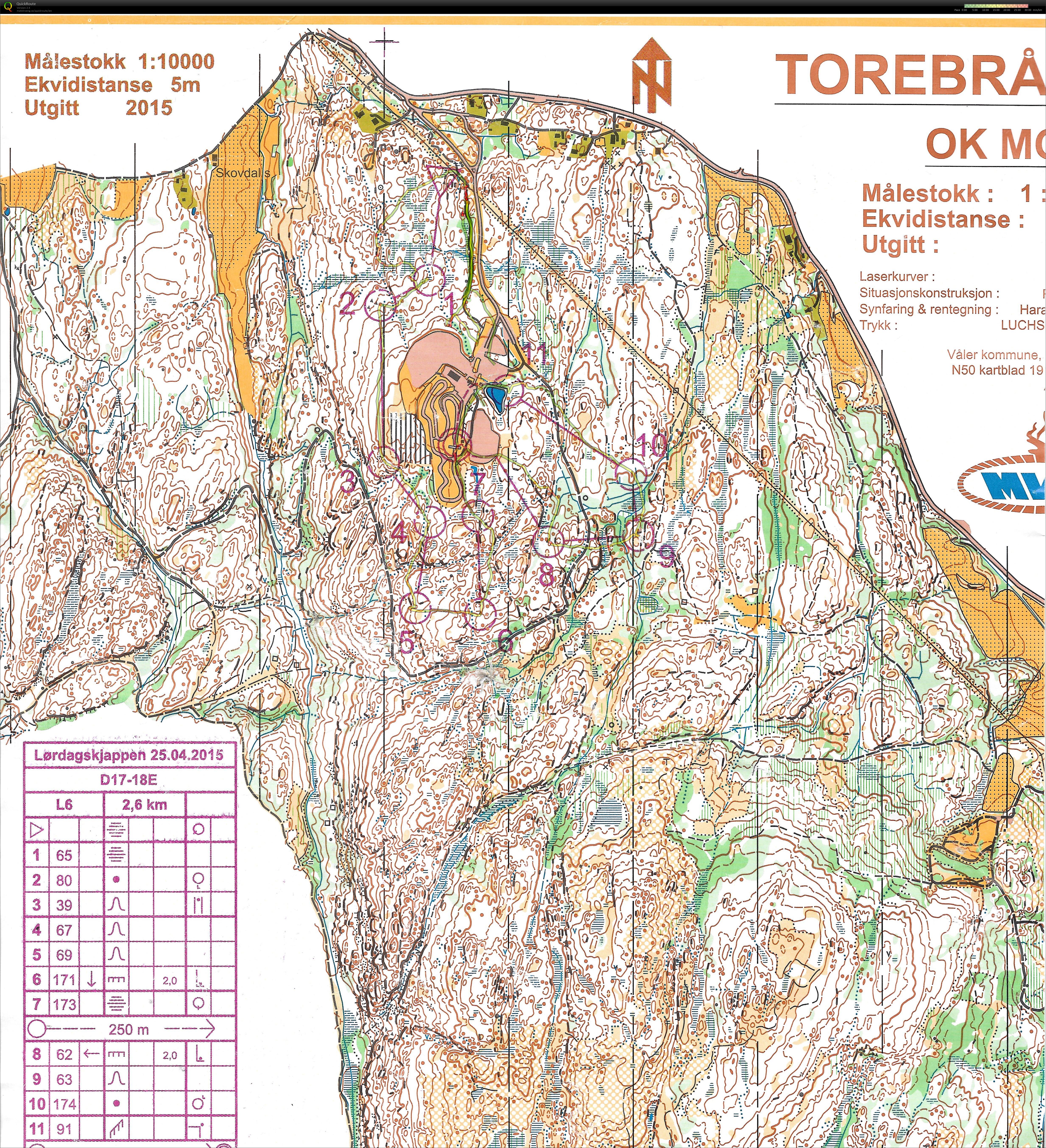 Lørdagskjappen D17-18E (24-04-2015)