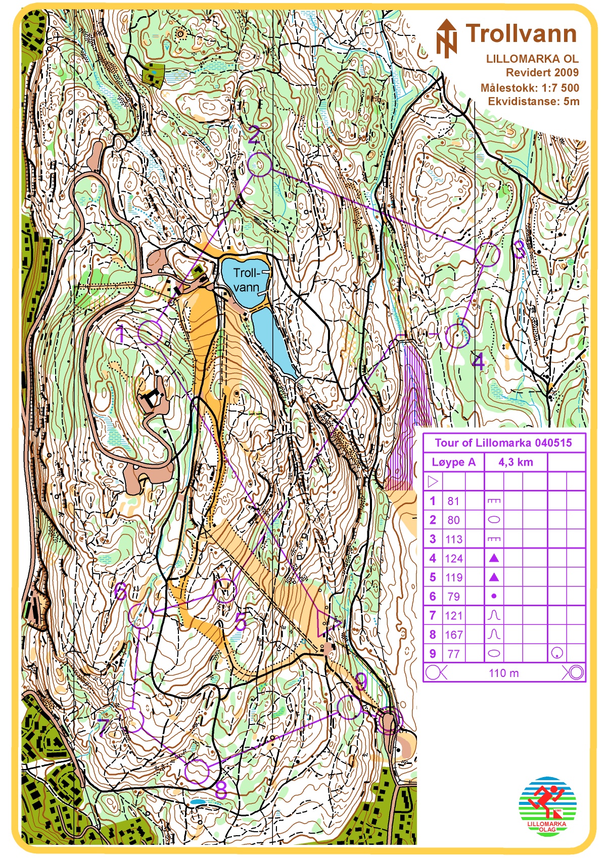 Tour of Lillomarka 3 (04-05-2015)