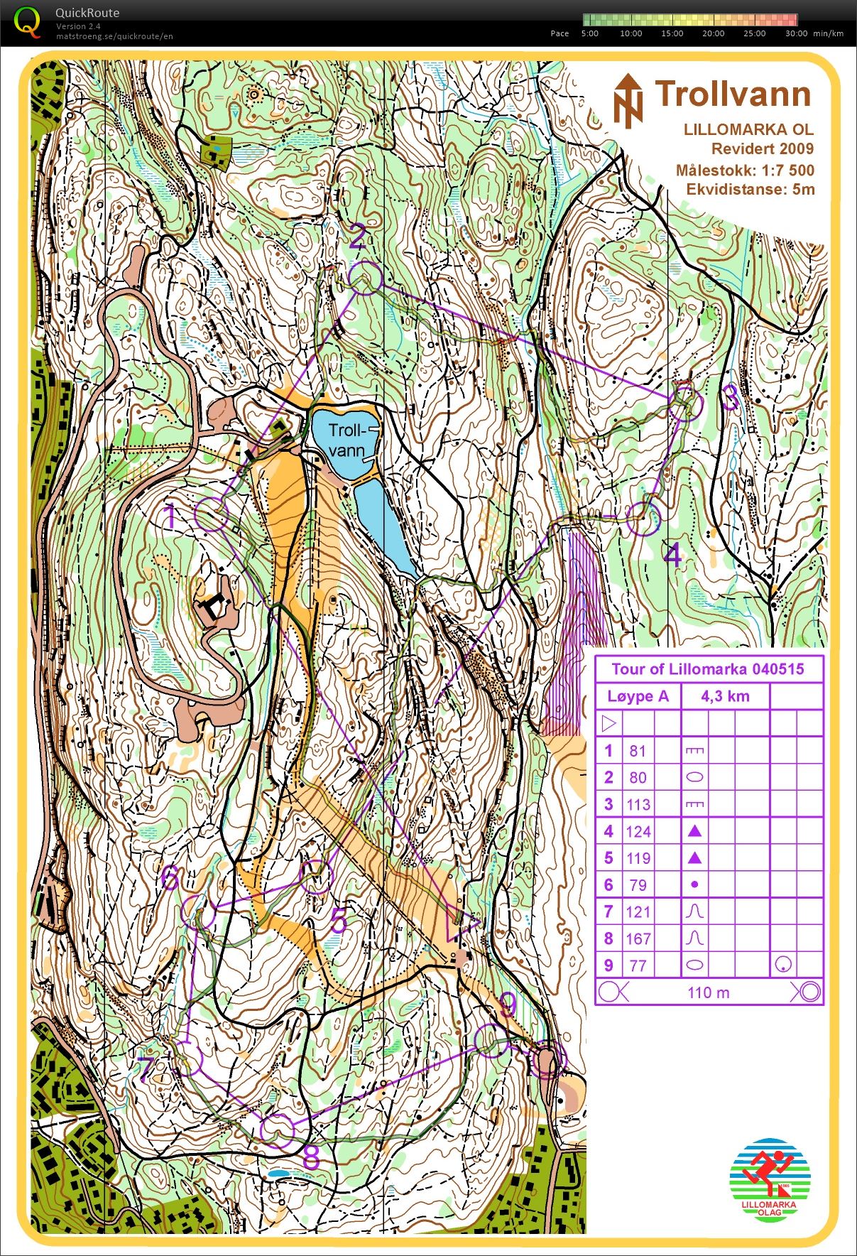 Tour of Lillomarka 3 (04-05-2015)