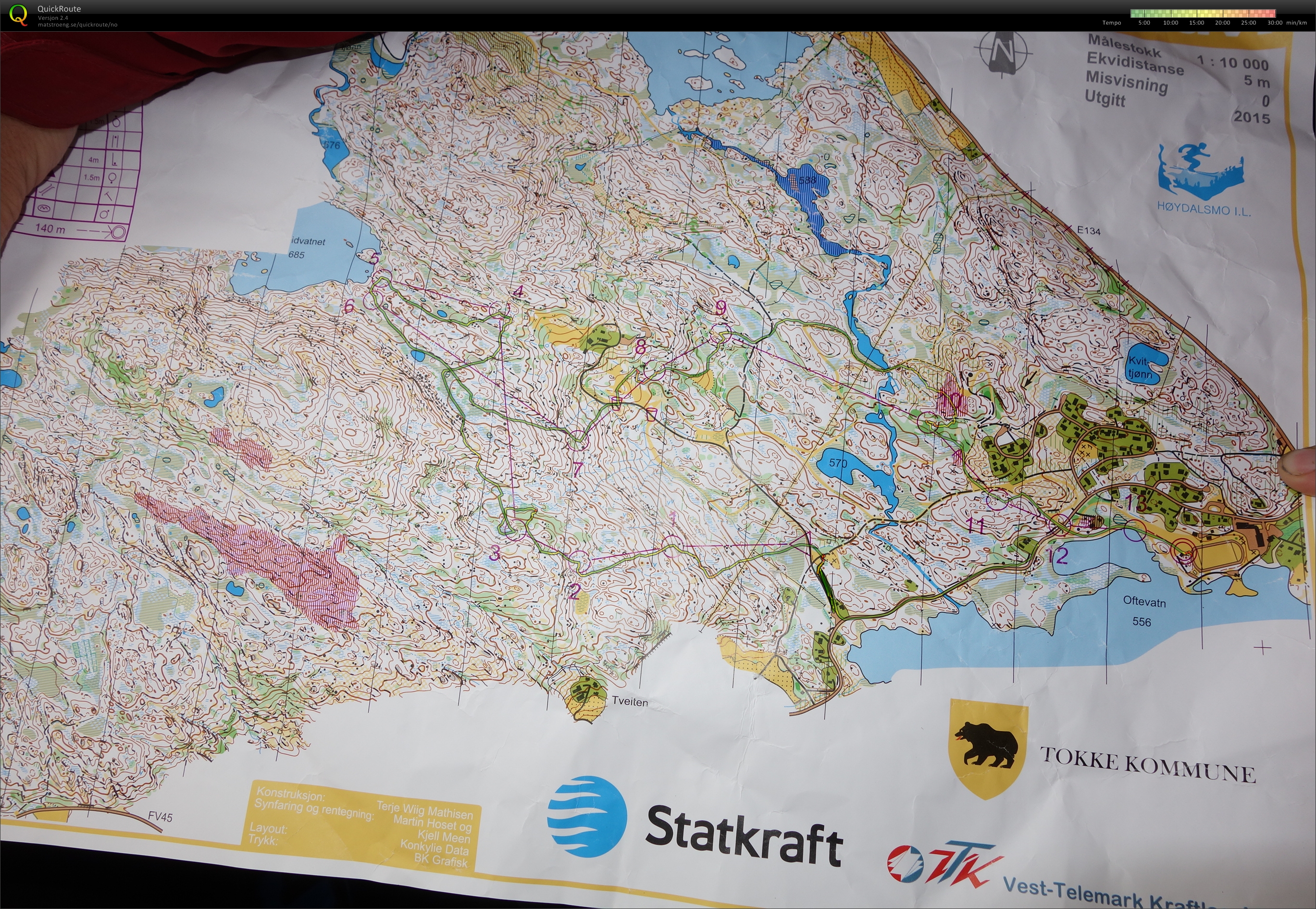 Sørlandsgaloppen 2015 løp 1 (Langdistanse) (03-07-2015)