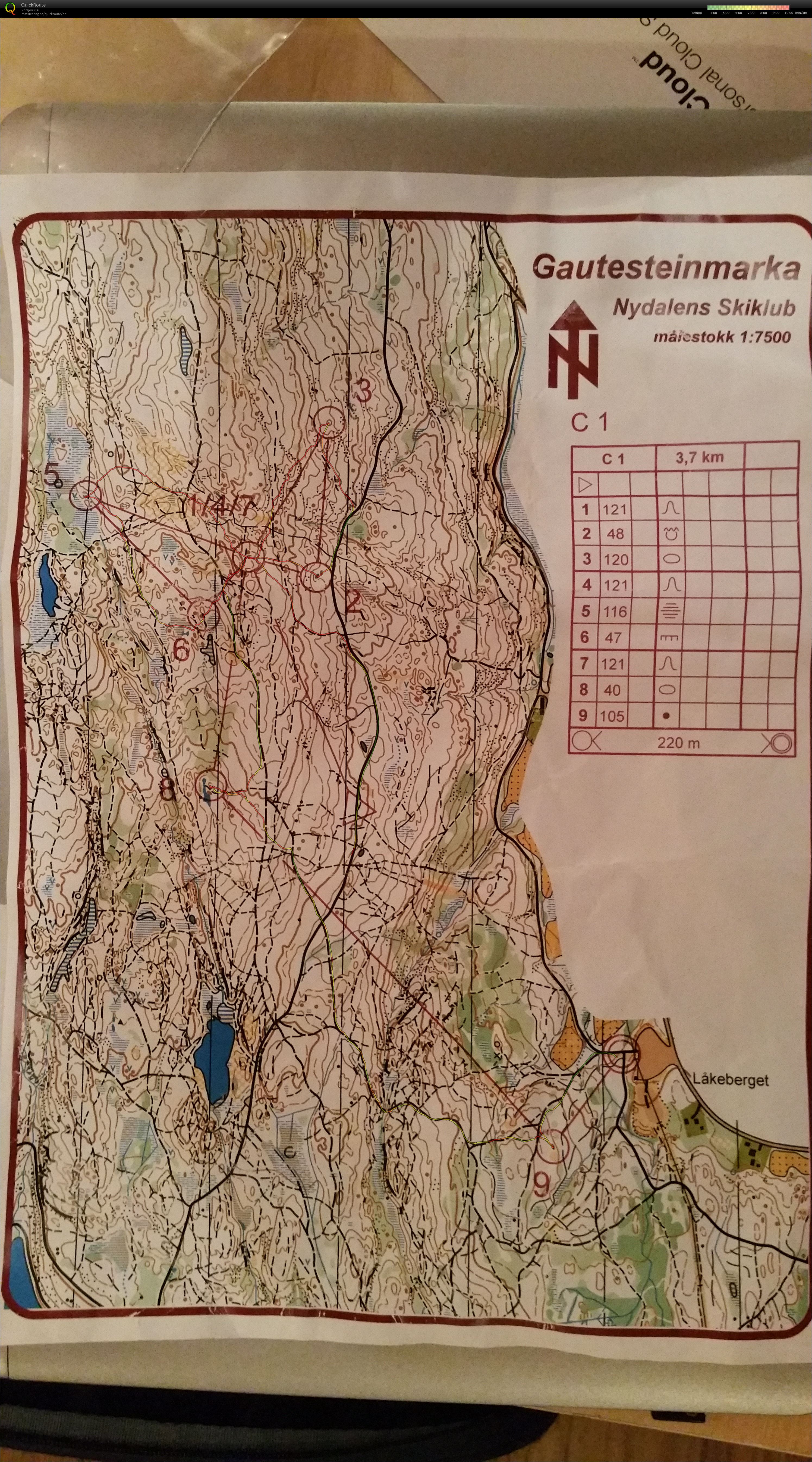 Harry Lagert C-løypa 30.09.2015 (2015-09-30)