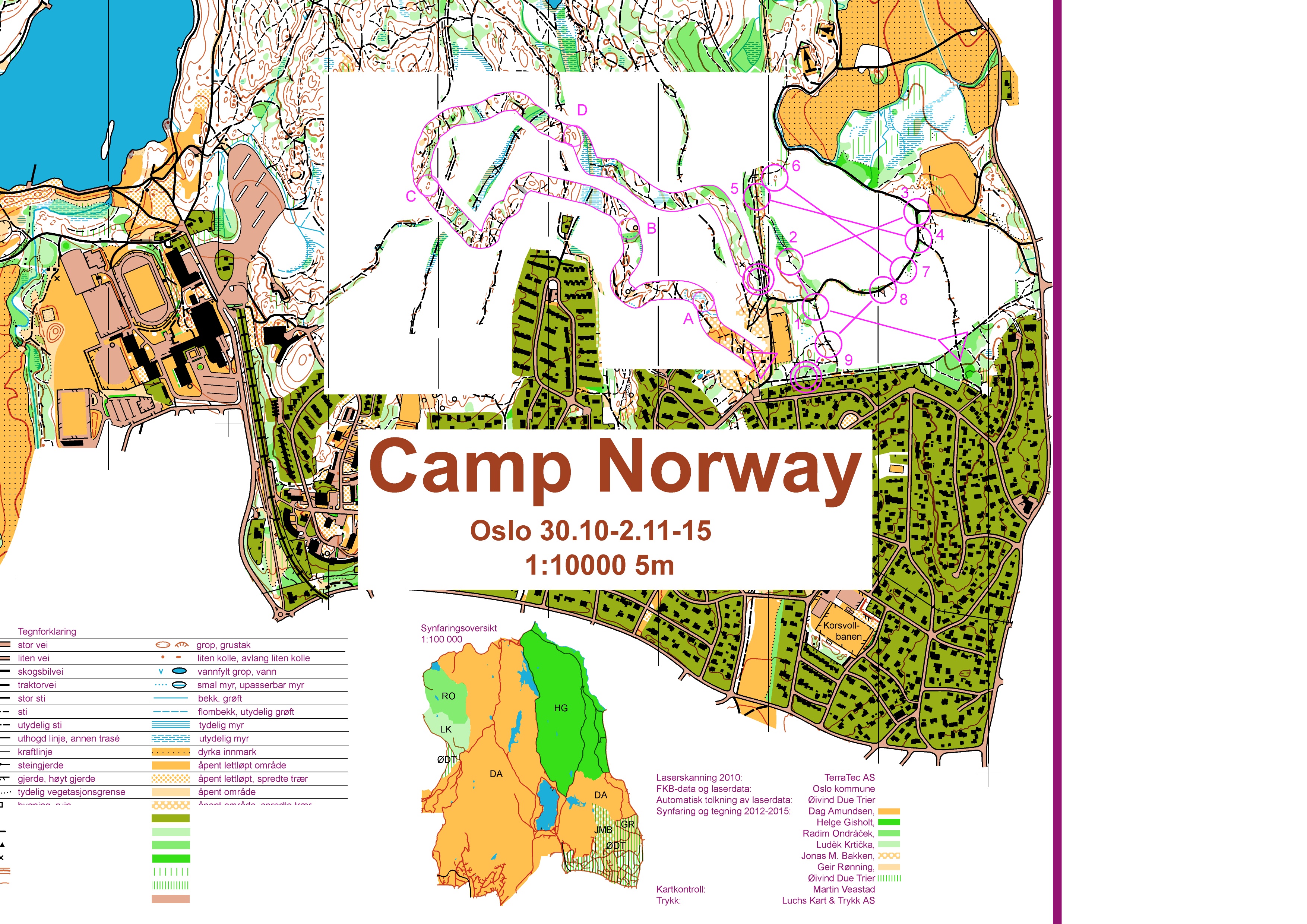 Momentøkt Camp Norway (31/10/2015)