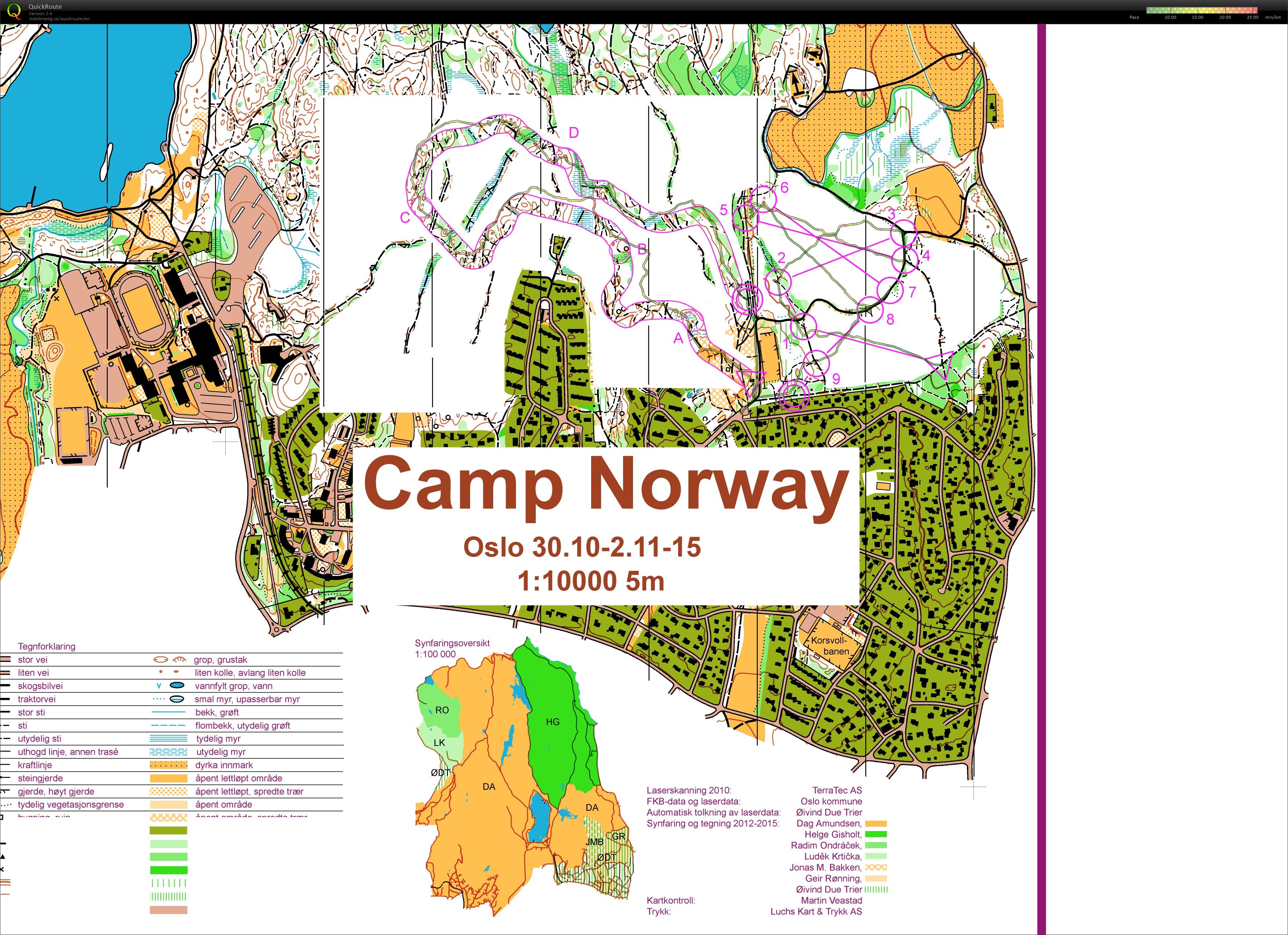 Momentøkt Camp Norway (31-10-2015)