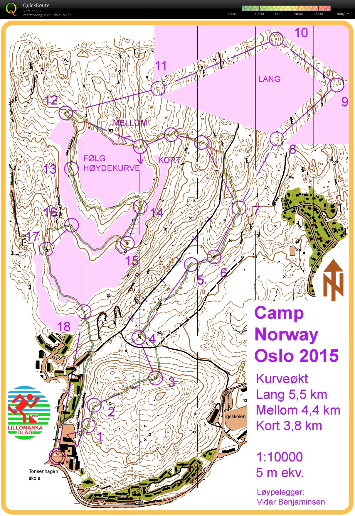 Kurveøkt Camp Norway (31-10-2015)