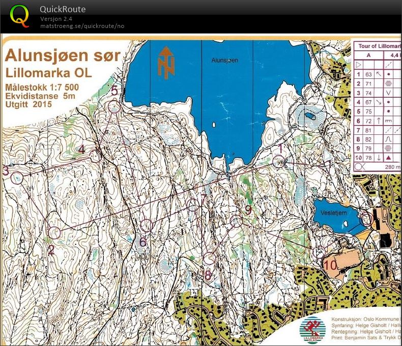 Tour of Lillomarka A 18042016 (18.04.2016)