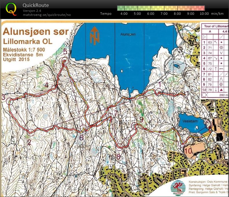 Tour of Lillomarka A 18042016 (18.04.2016)