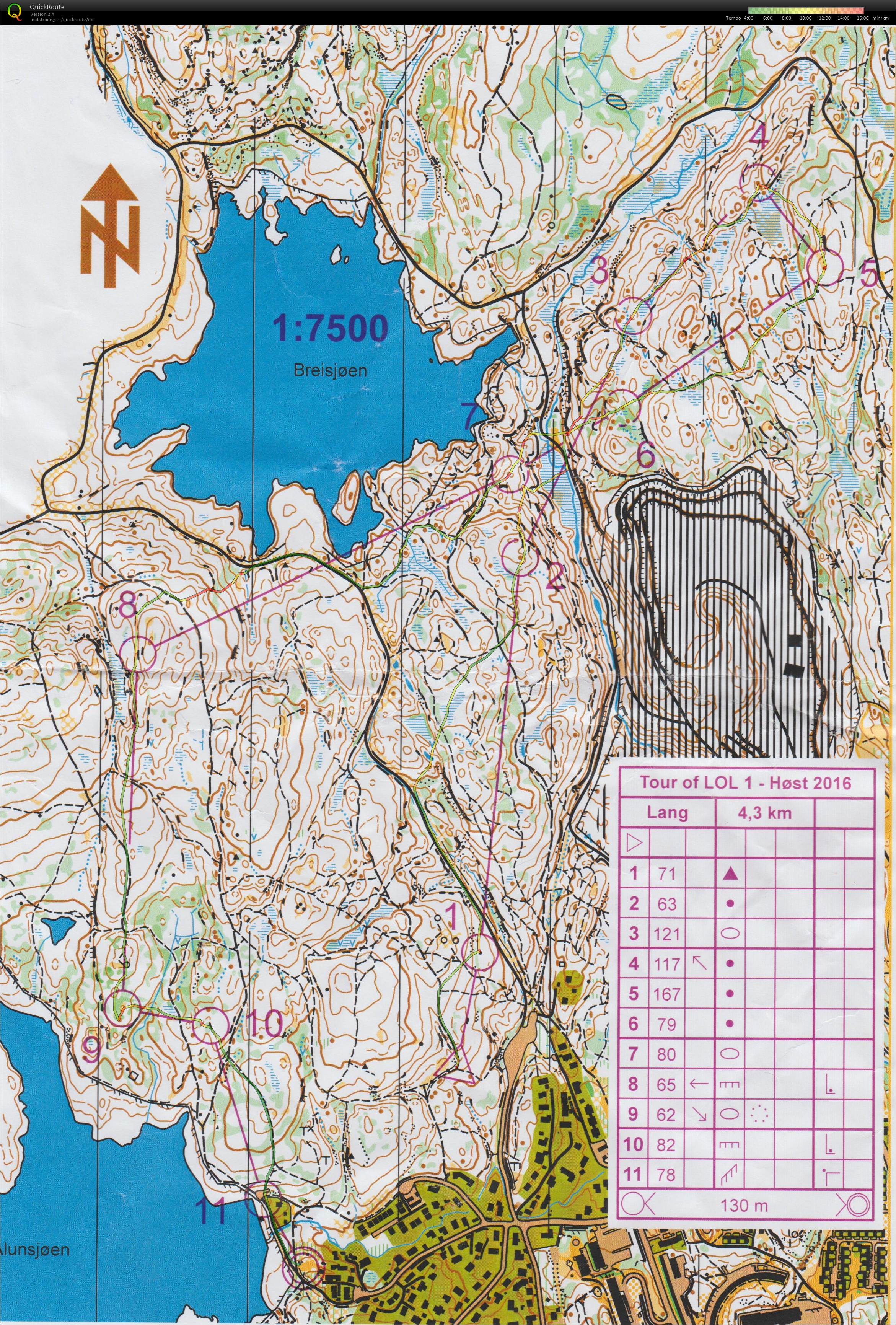 Tour of Lillomarka Høst #1 (22-08-2016)