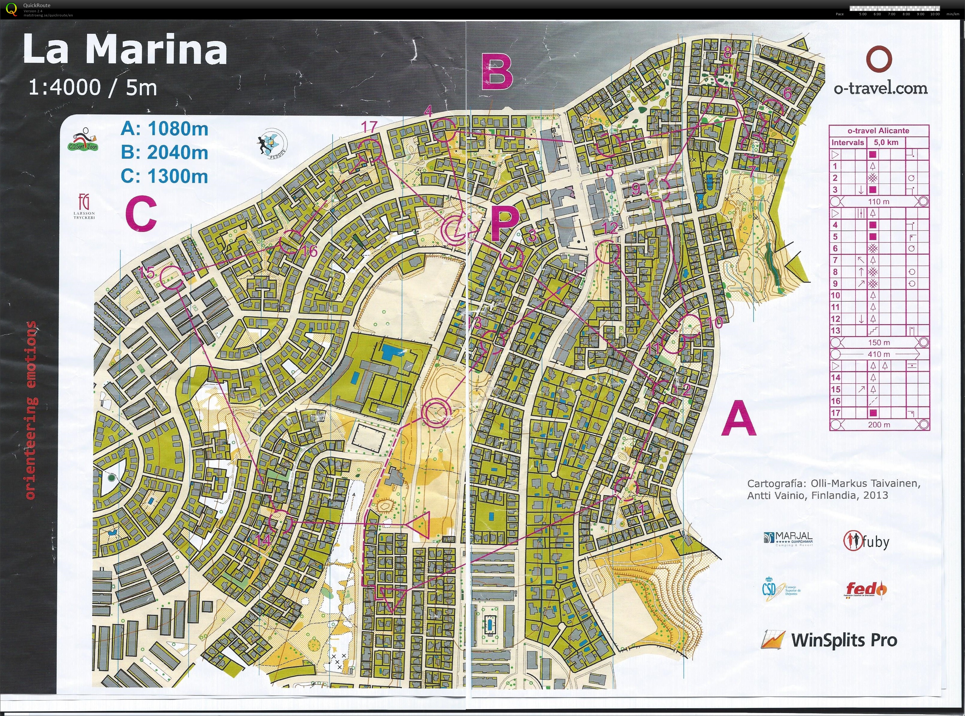 Sprint La Marina (22/02/2017)