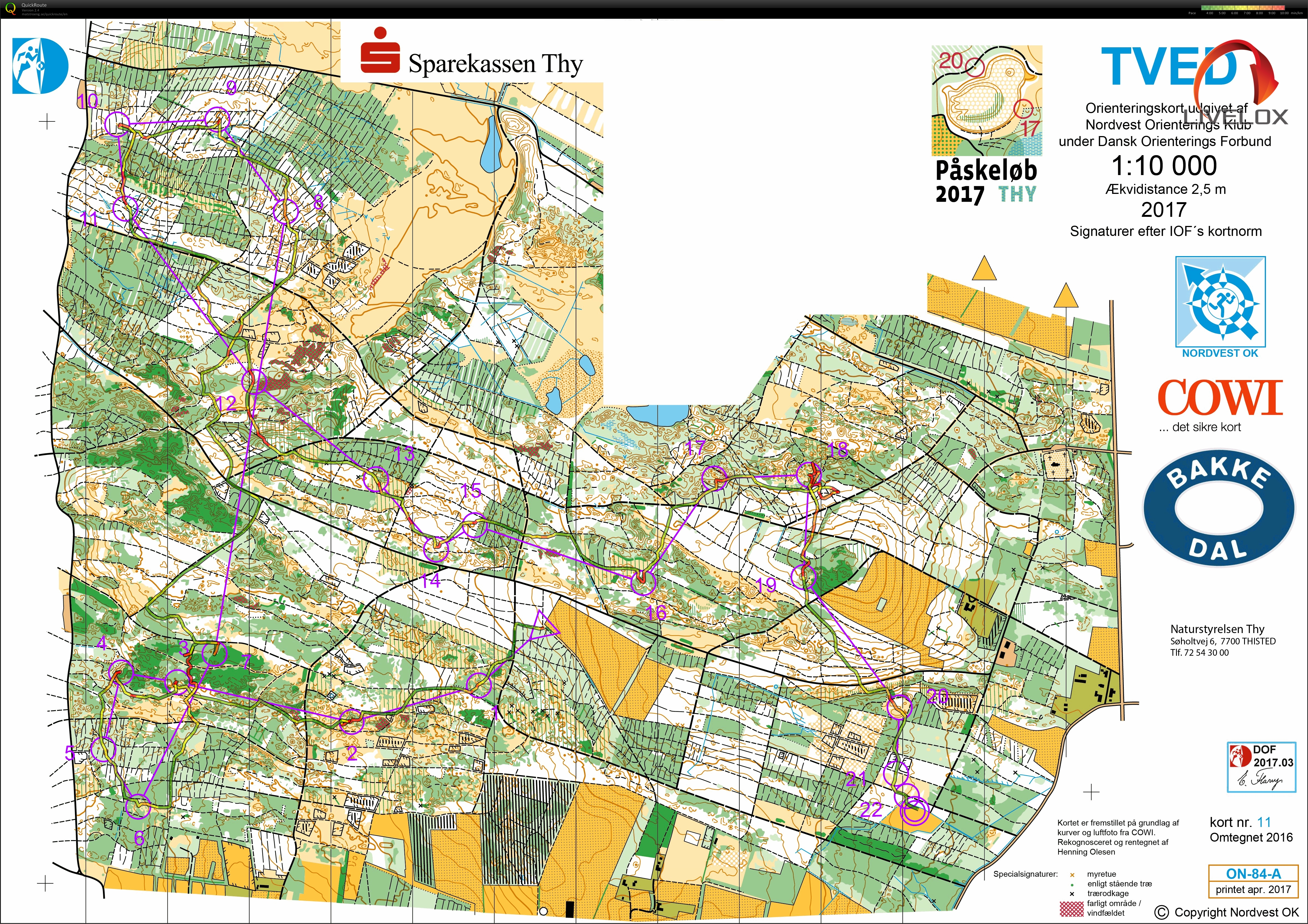 Påskeløb 2017 - etappe 1 - Danmark (2017-04-13)