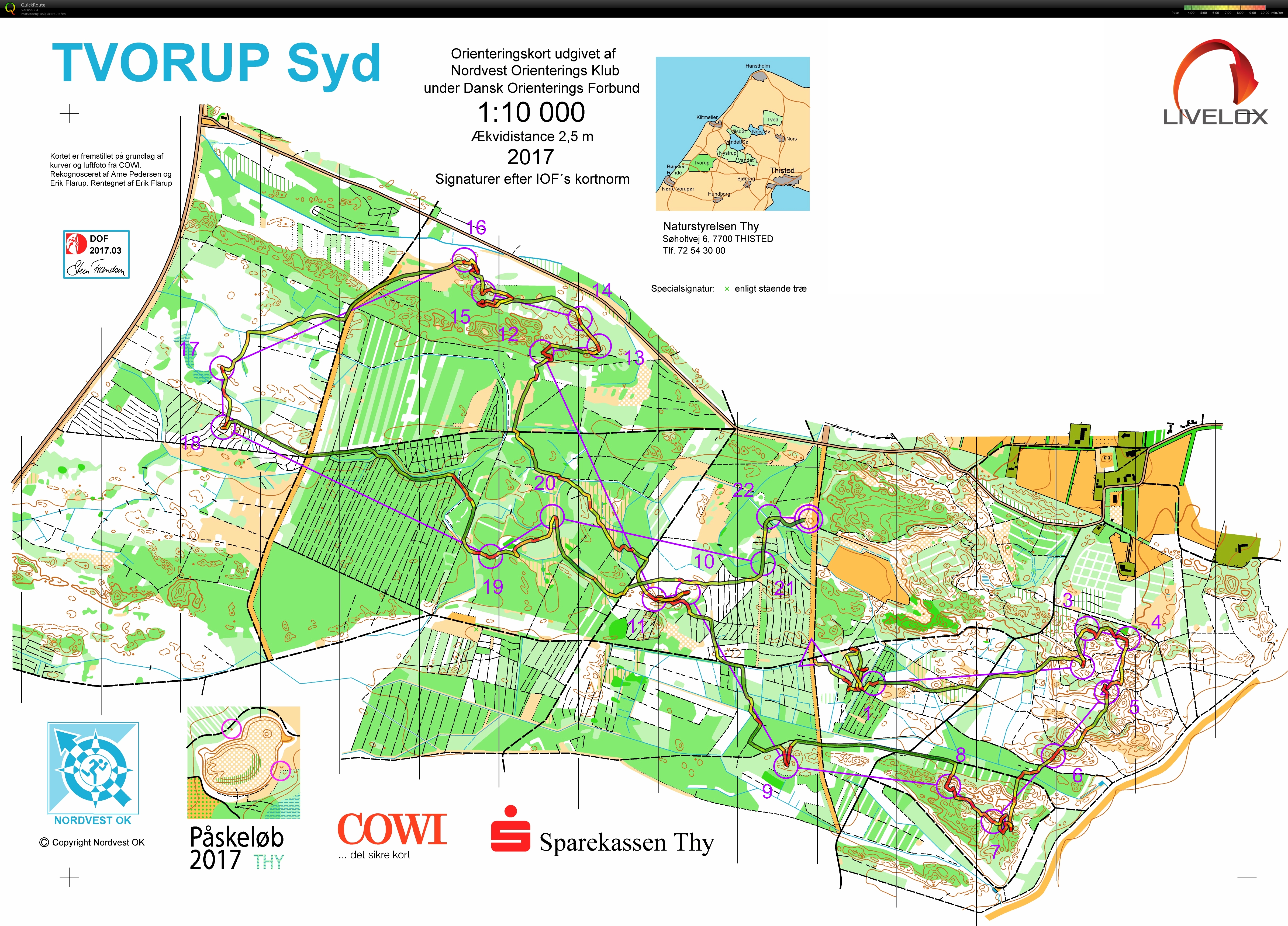 Påskeløb 2017 - etappe 3, Jaktstart - Danmark (2017-04-15)