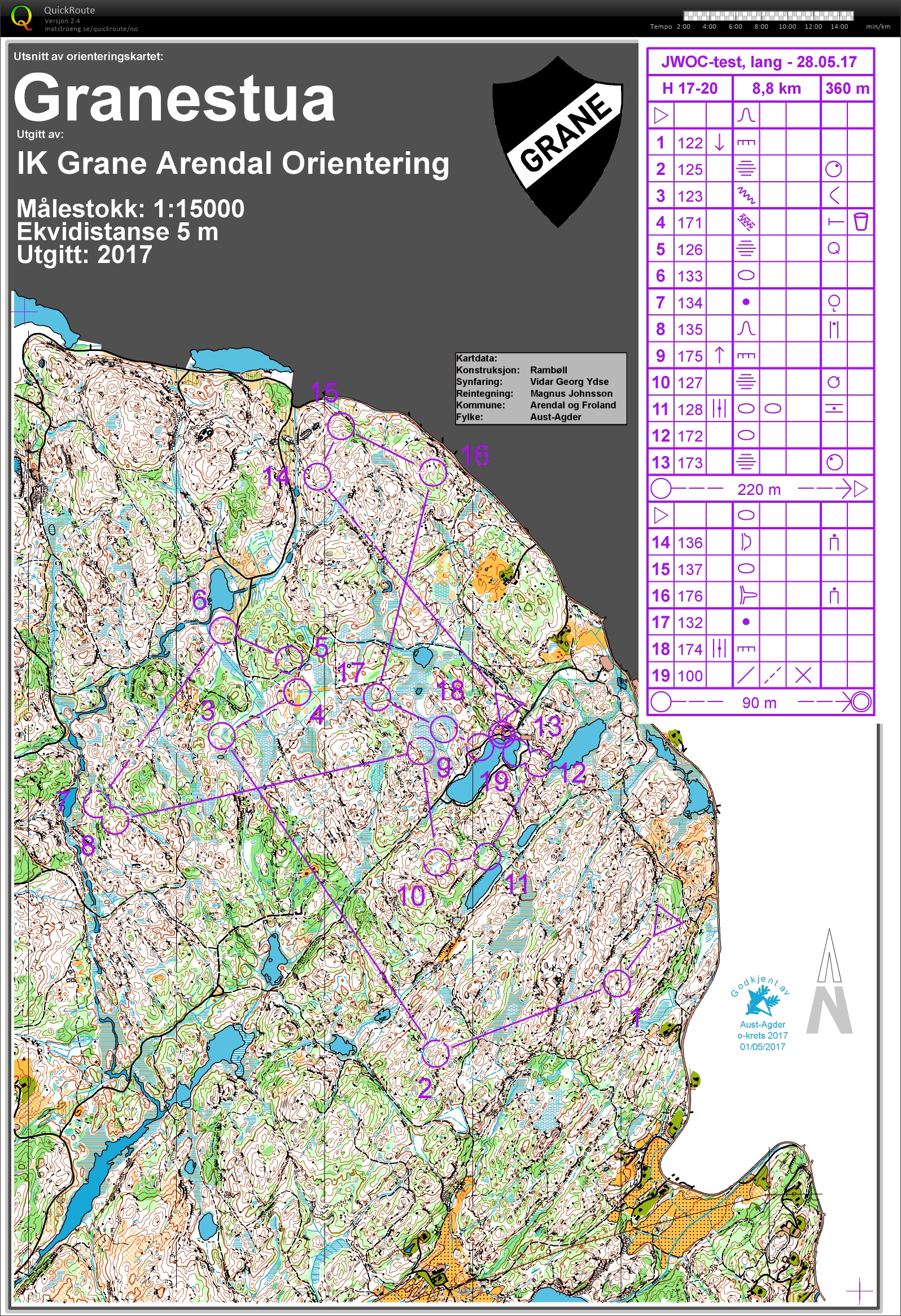 JWOC testløp Lang (2017-05-28)