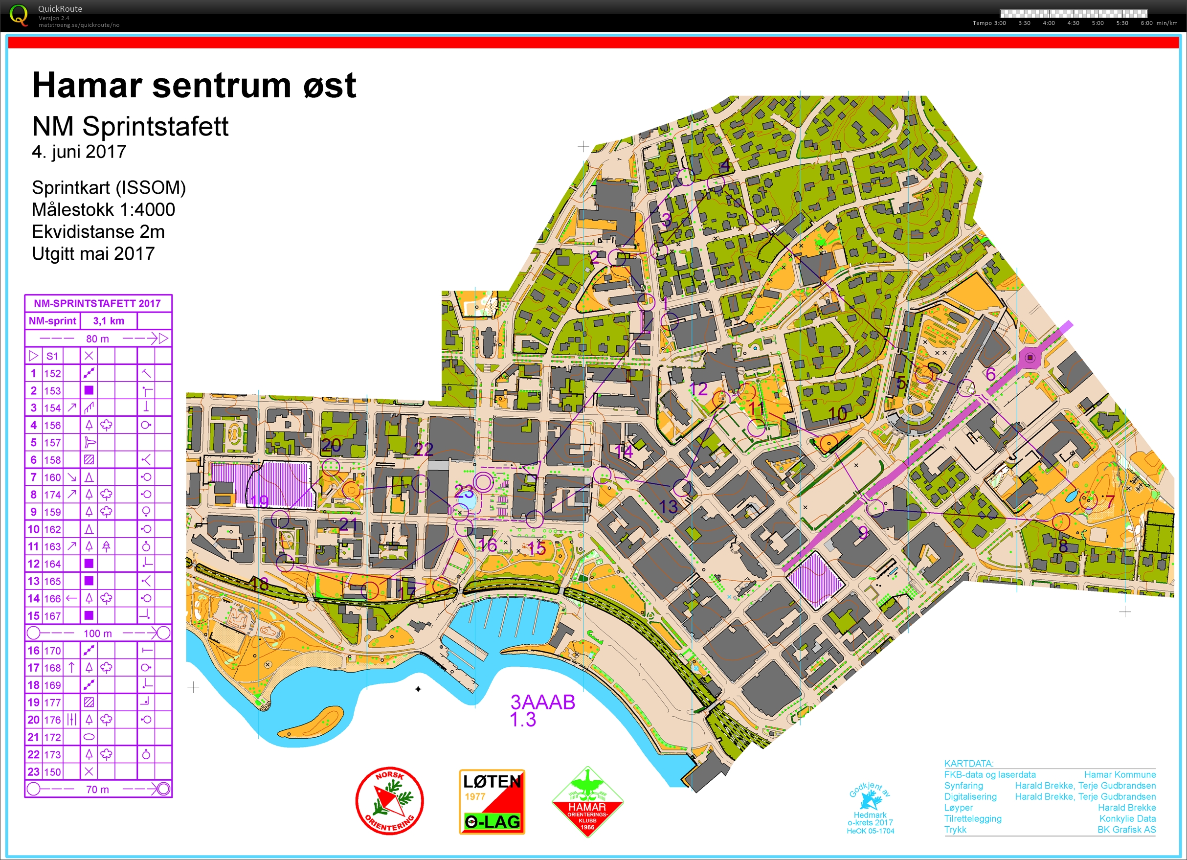 NM-Sprint Stafett (03.06.2017)