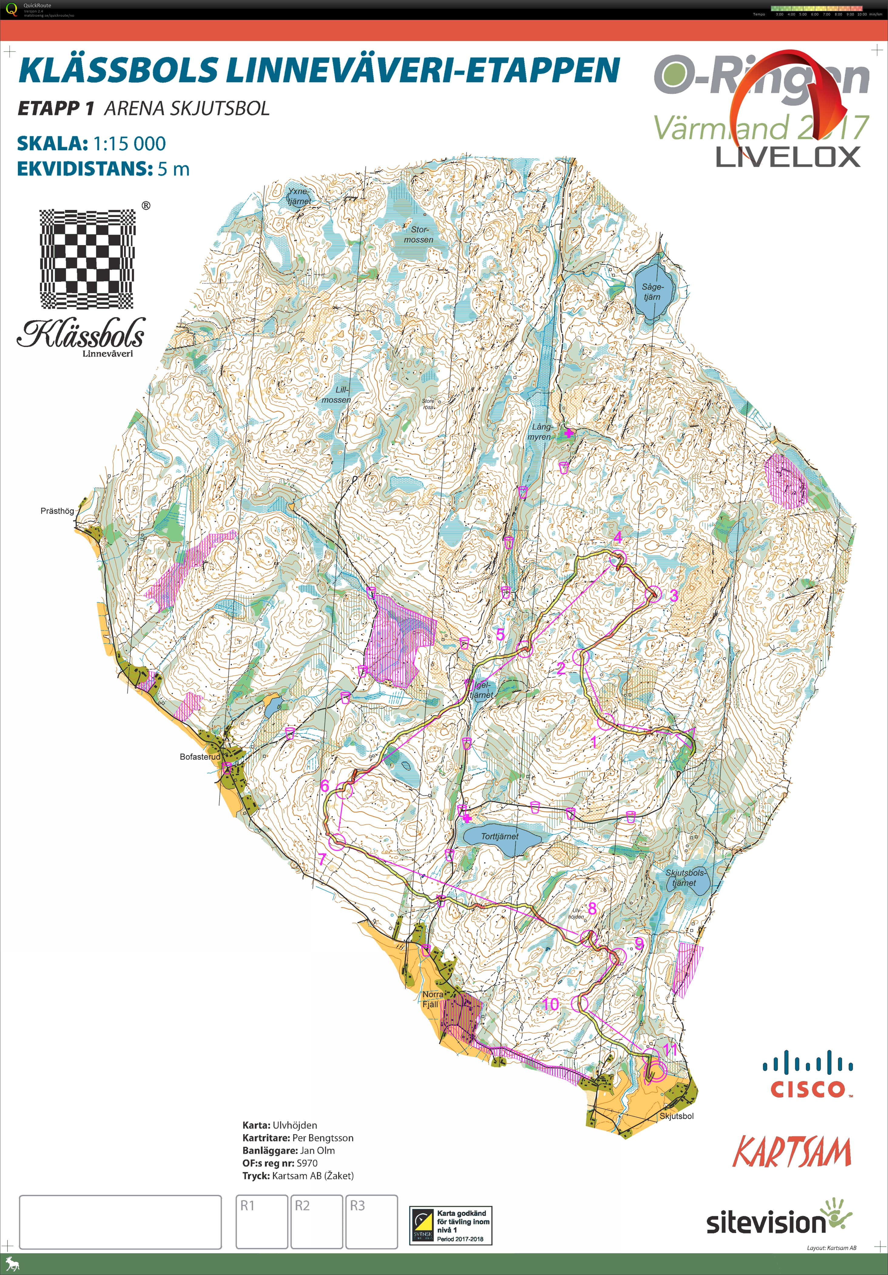 O-Ringen etappe 1 (2017-07-23)