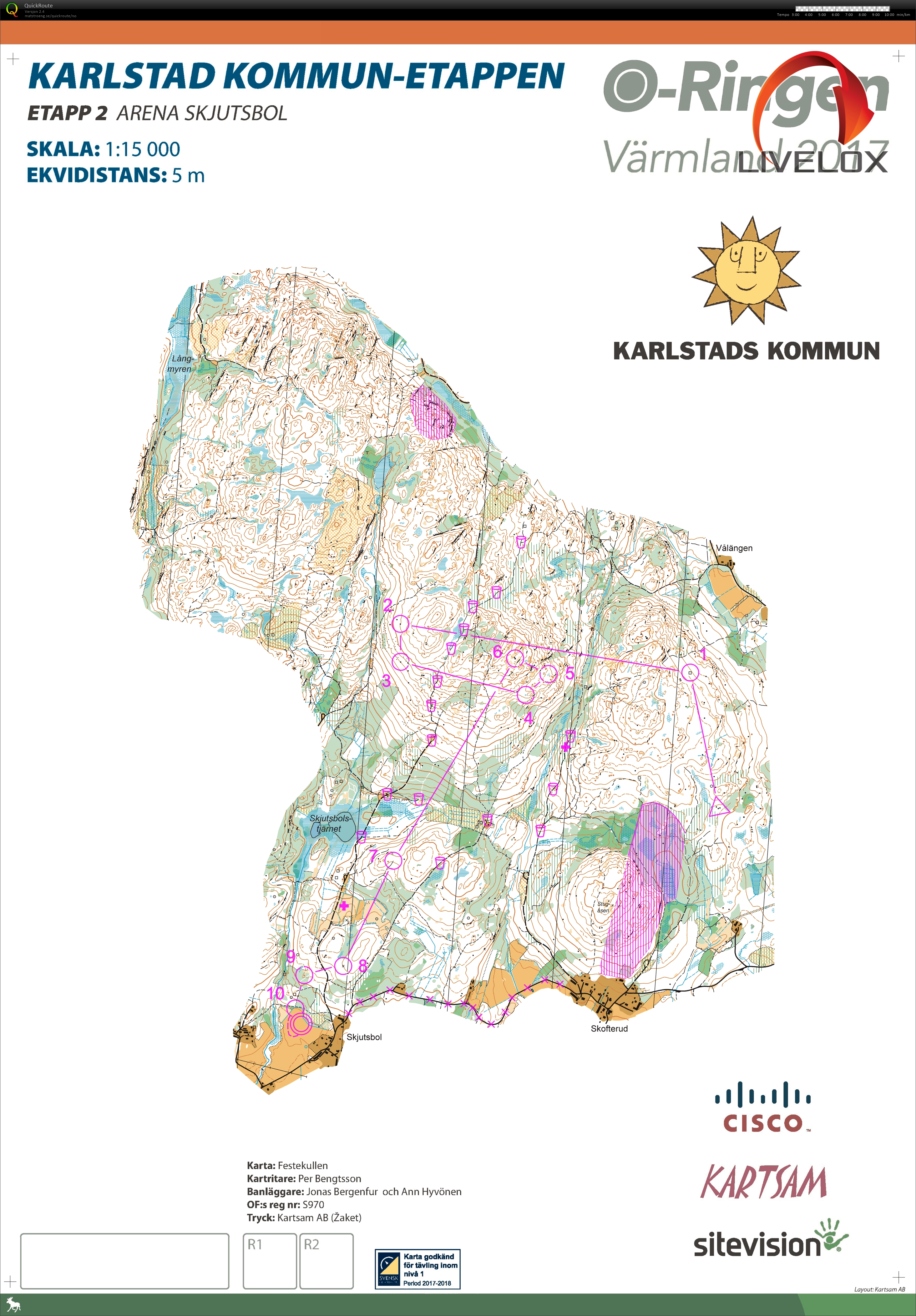 O-Ringen etappe 2 (24/07/2017)