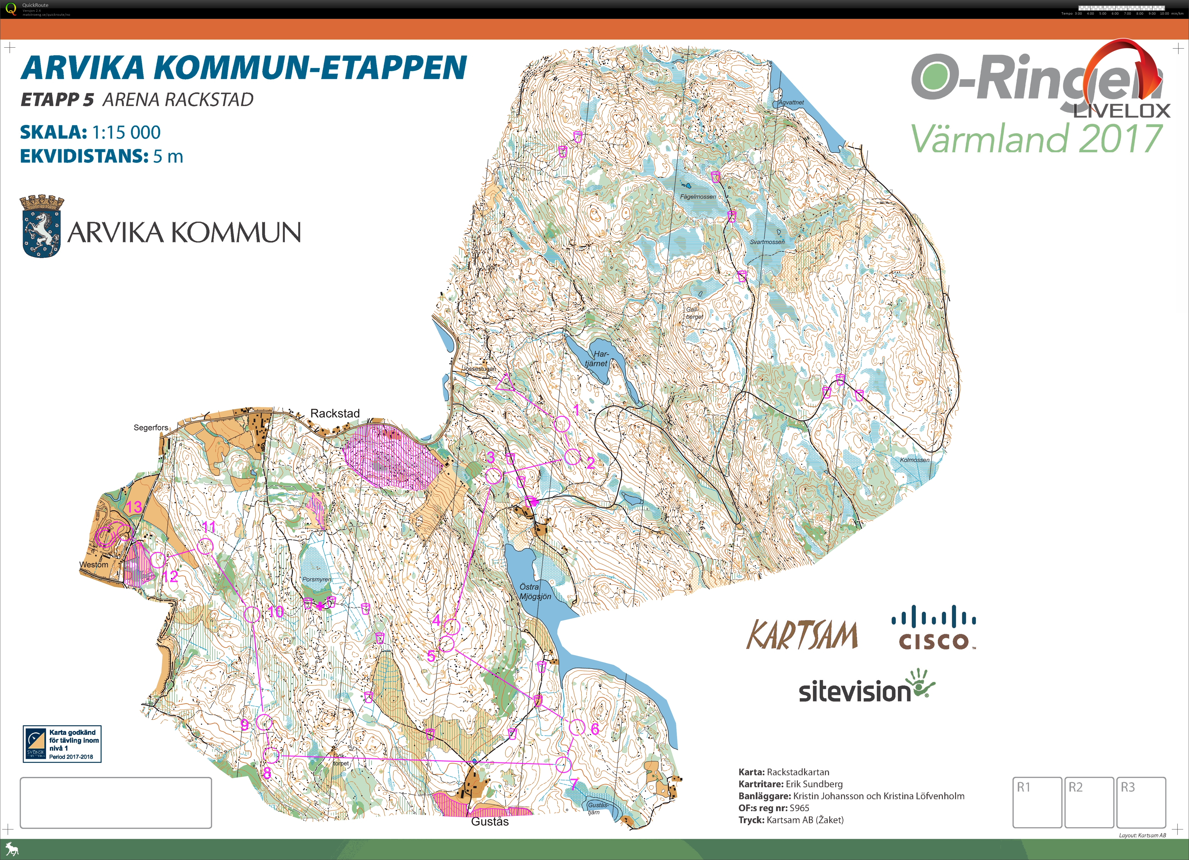 O-Ringen etappe 5 Finale (28-07-2017)