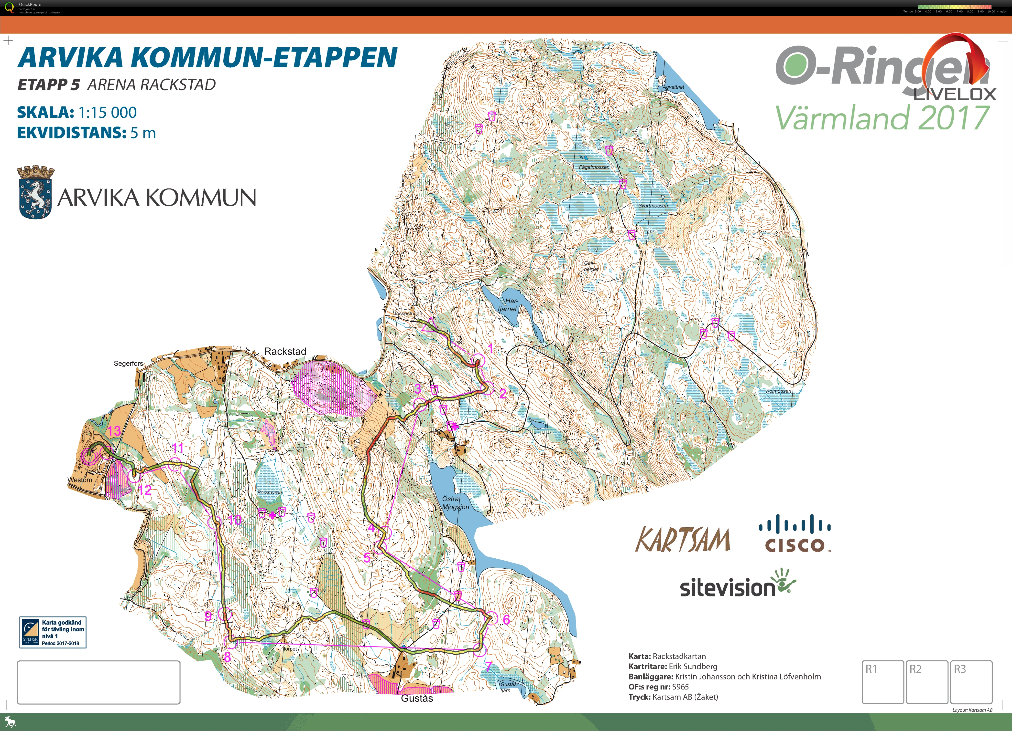 O-Ringen etappe 5 Finale (28/07/2017)