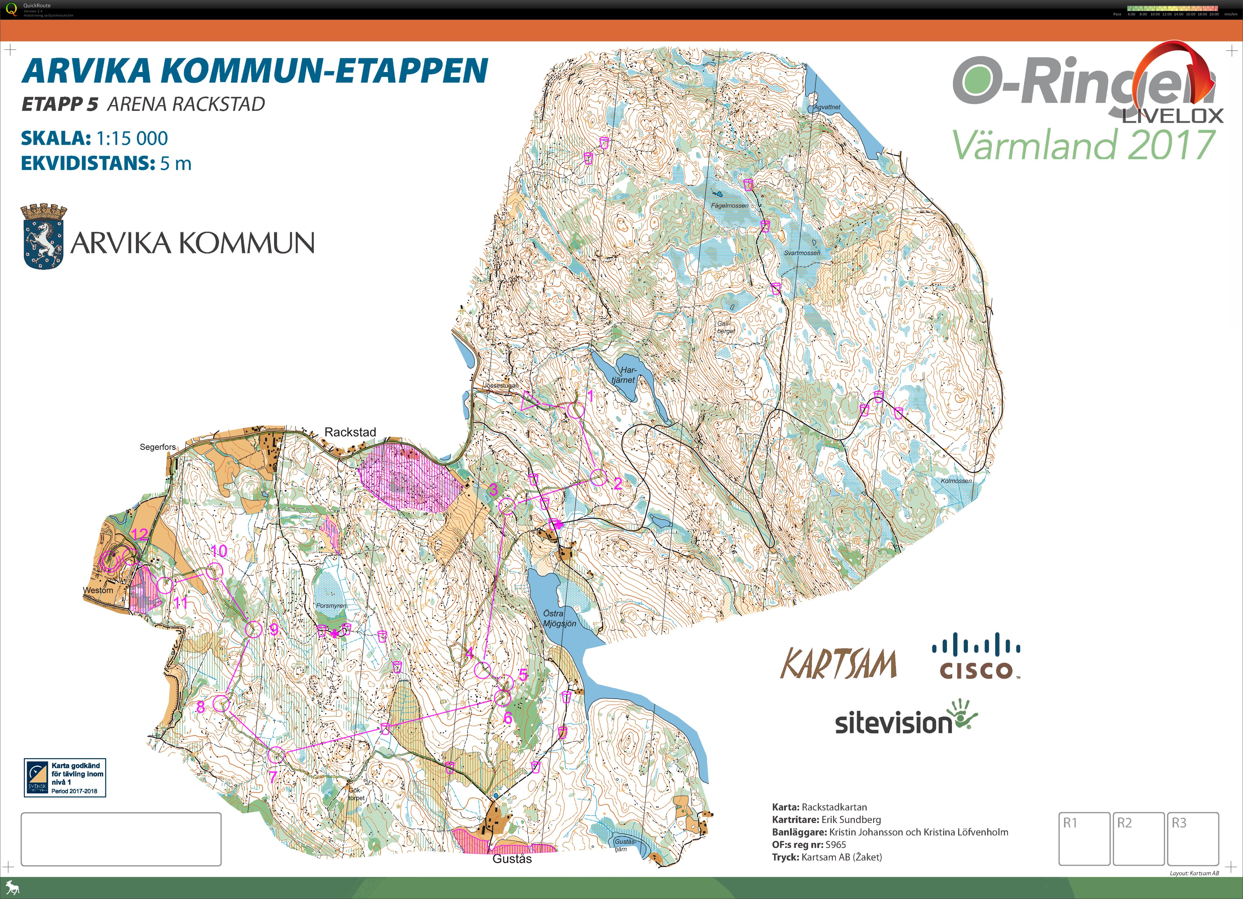 O-ringen etappe 5 (17.08.2017)