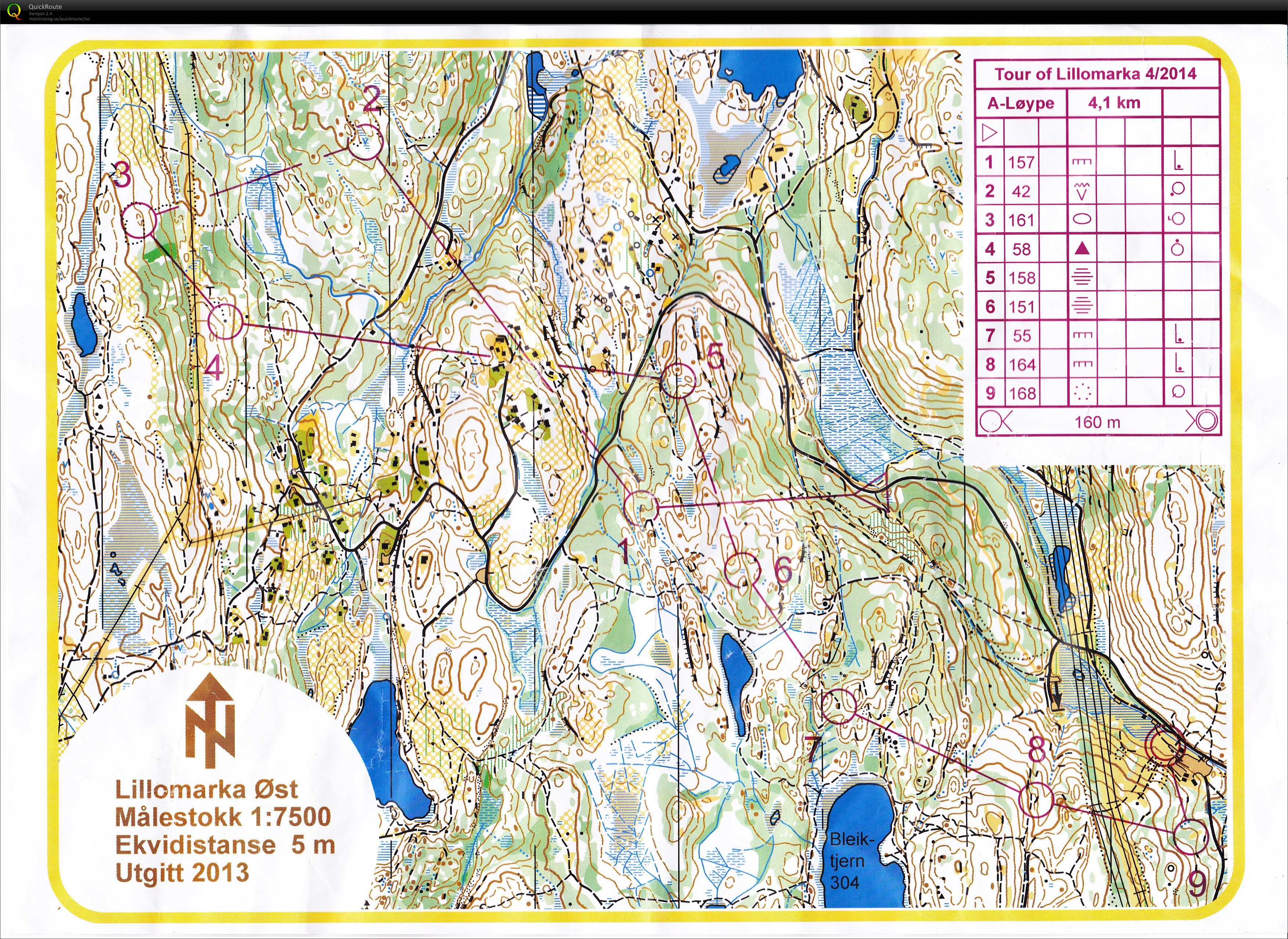 Tour of Lillomarka 3 (19.05.2014)