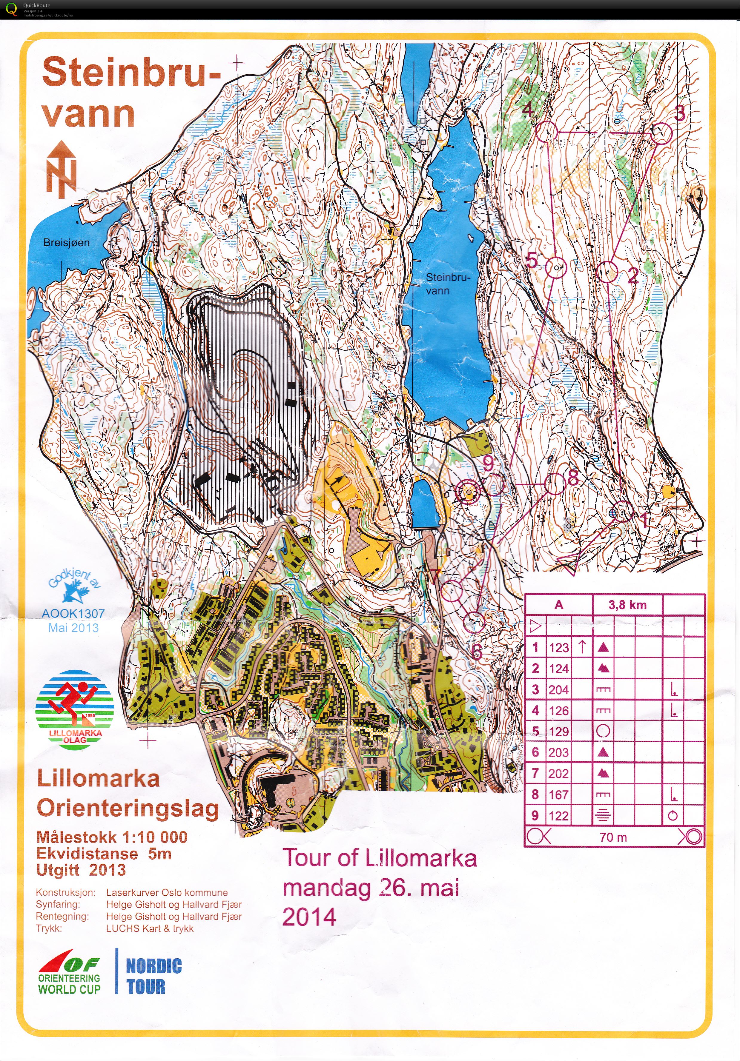 Tour of Lillomarka 4 (2014-05-26)