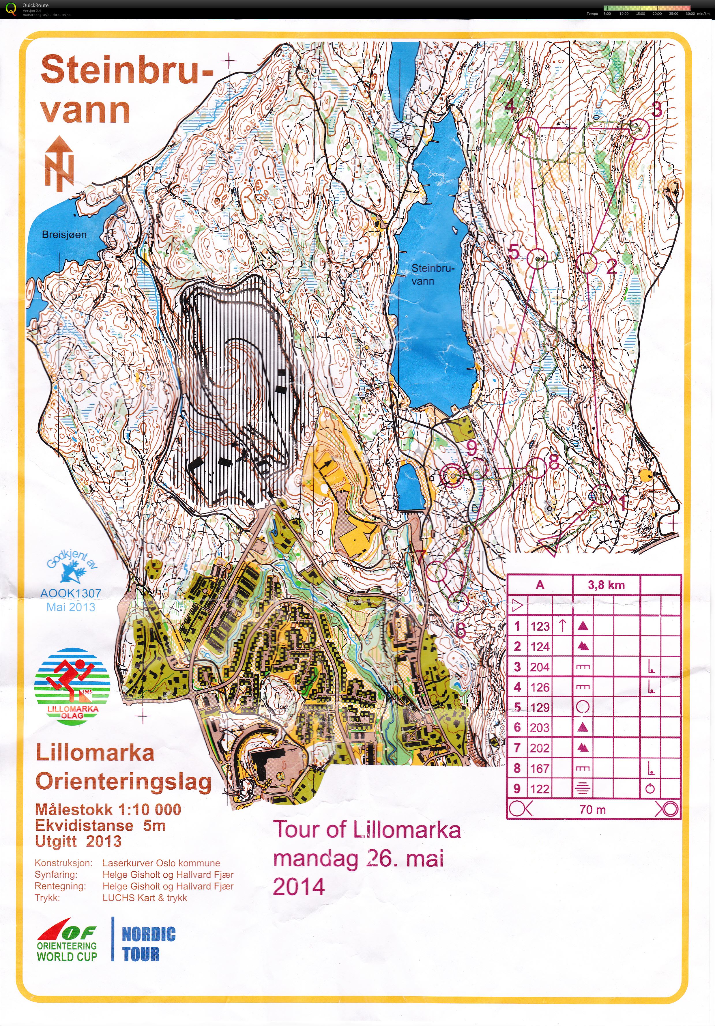 Tour of Lillomarka 4 (2014-05-26)